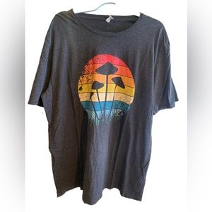 Dark Grey Mushroom Shirt